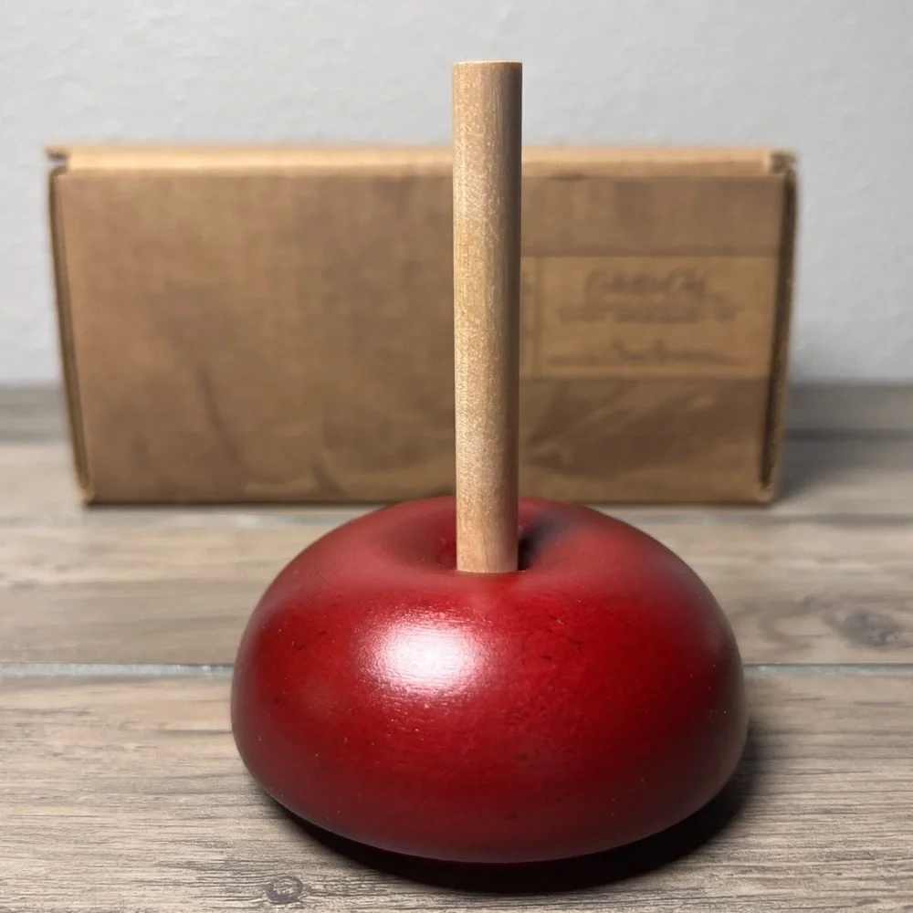 LONGABERGER COLLECTORS CLUB 2010 Candy Apple Basket Set NIB w/Box & Card